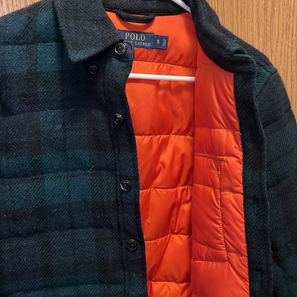 Polo plaid puffy coat - Picture 3 of 4
